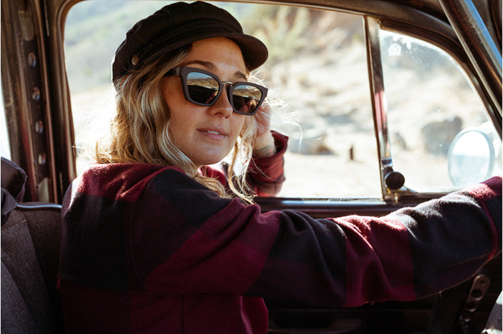 Von Zipper Jinx Sunglasses BlackSatin Grey