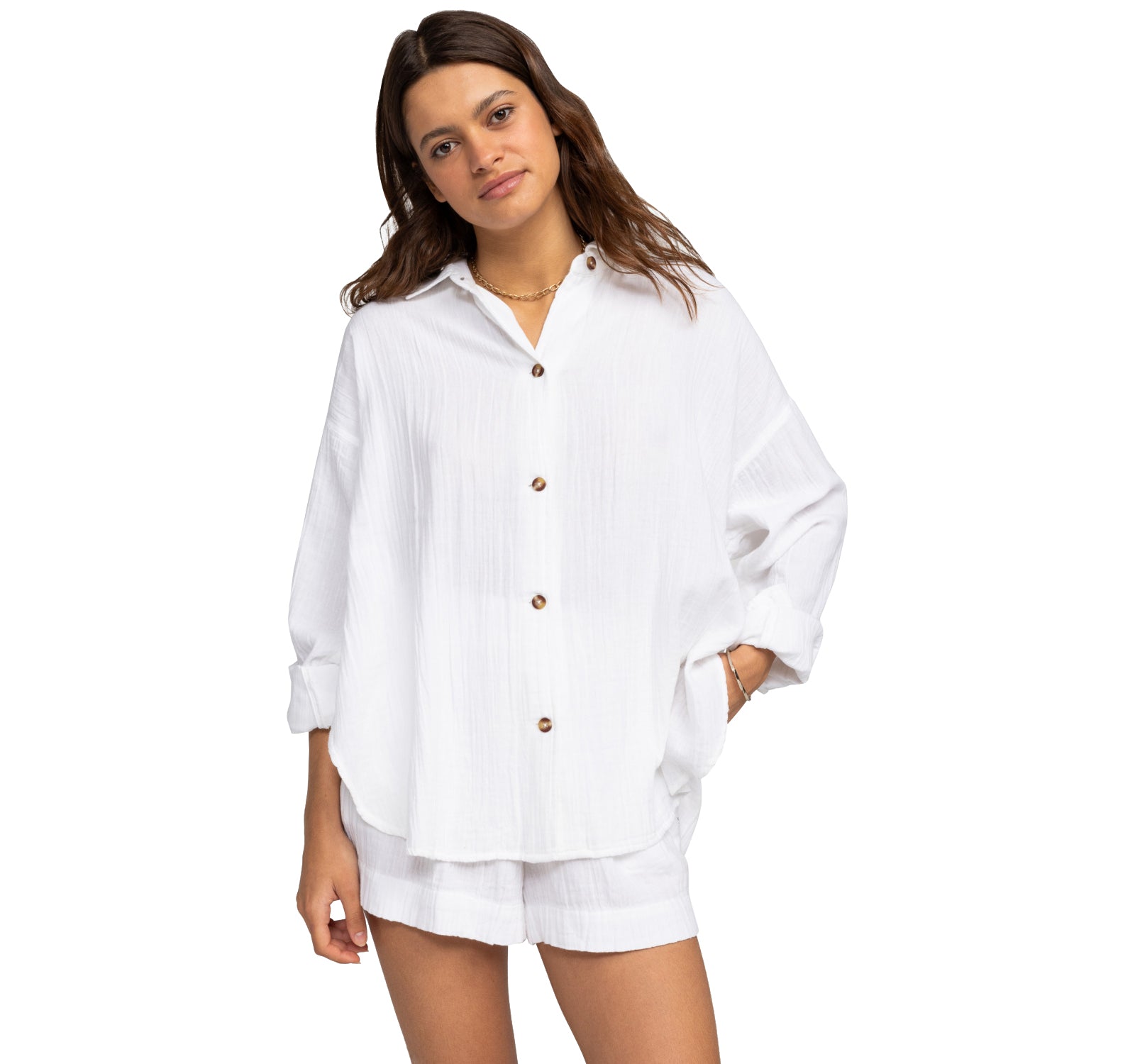 Roxy Morning Time LS Top WBK0 S
