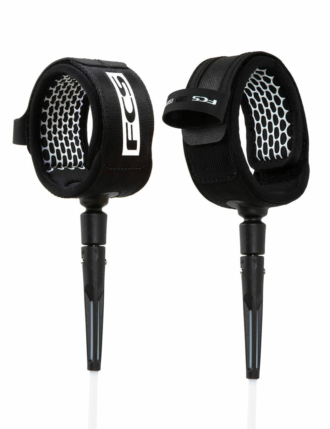 FCS Essential All Round Leash White-Black 7ft0in