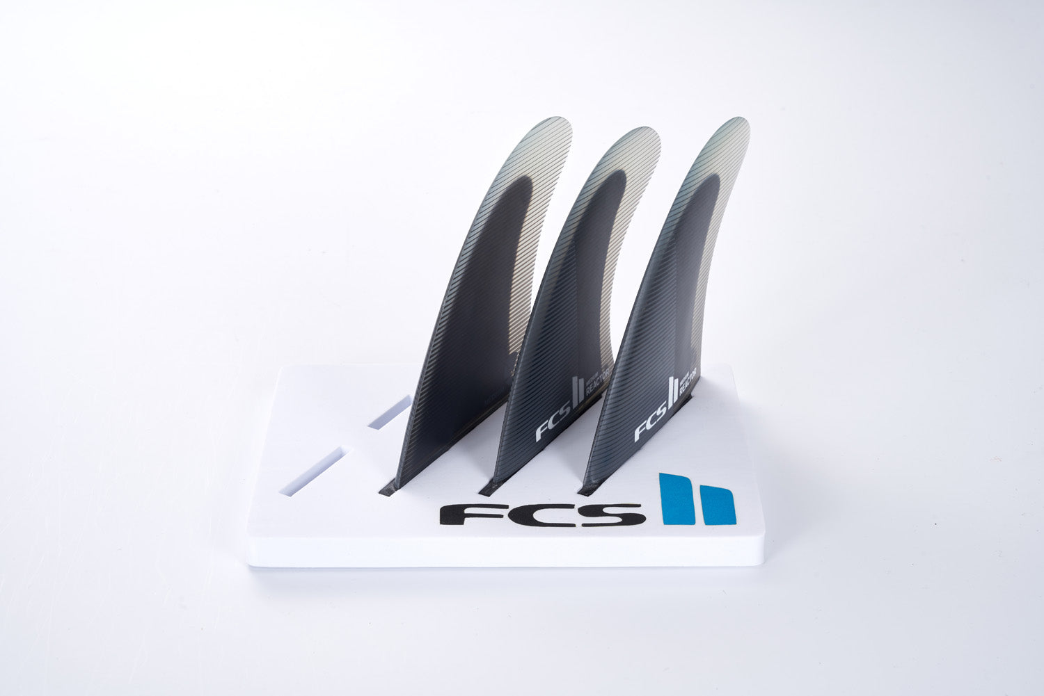 FCS 2 Reactor PC Tri-Fin Set Charcoal-Black M