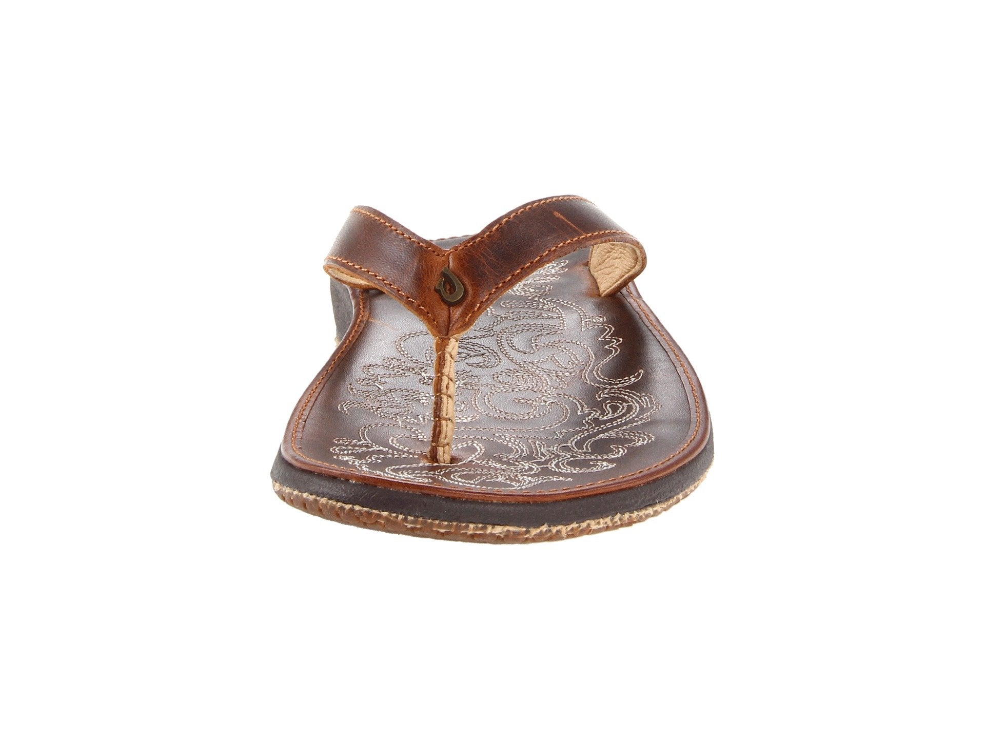 Olukai Paniolo Womens Sandal 8787-Natural-Natural 7