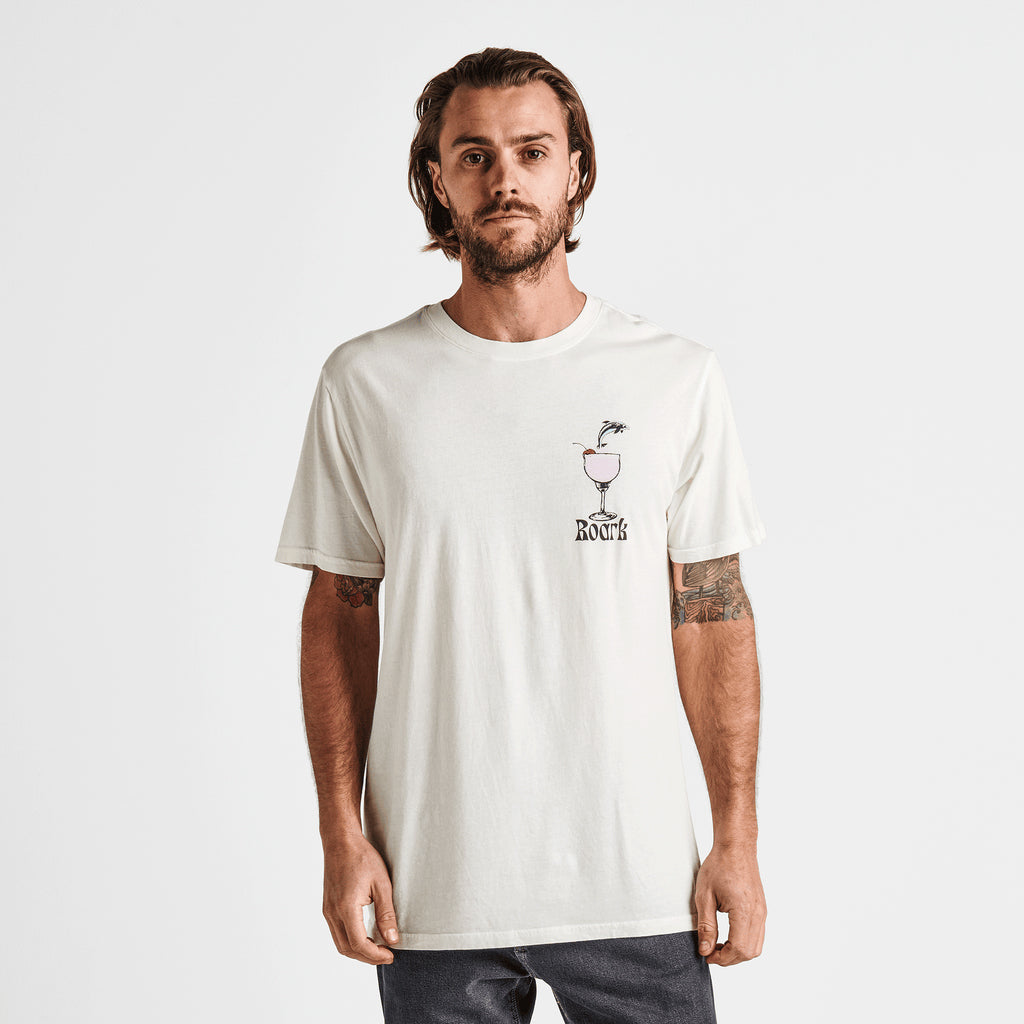 Roark Taste Of Tahiti SS Shirt White S