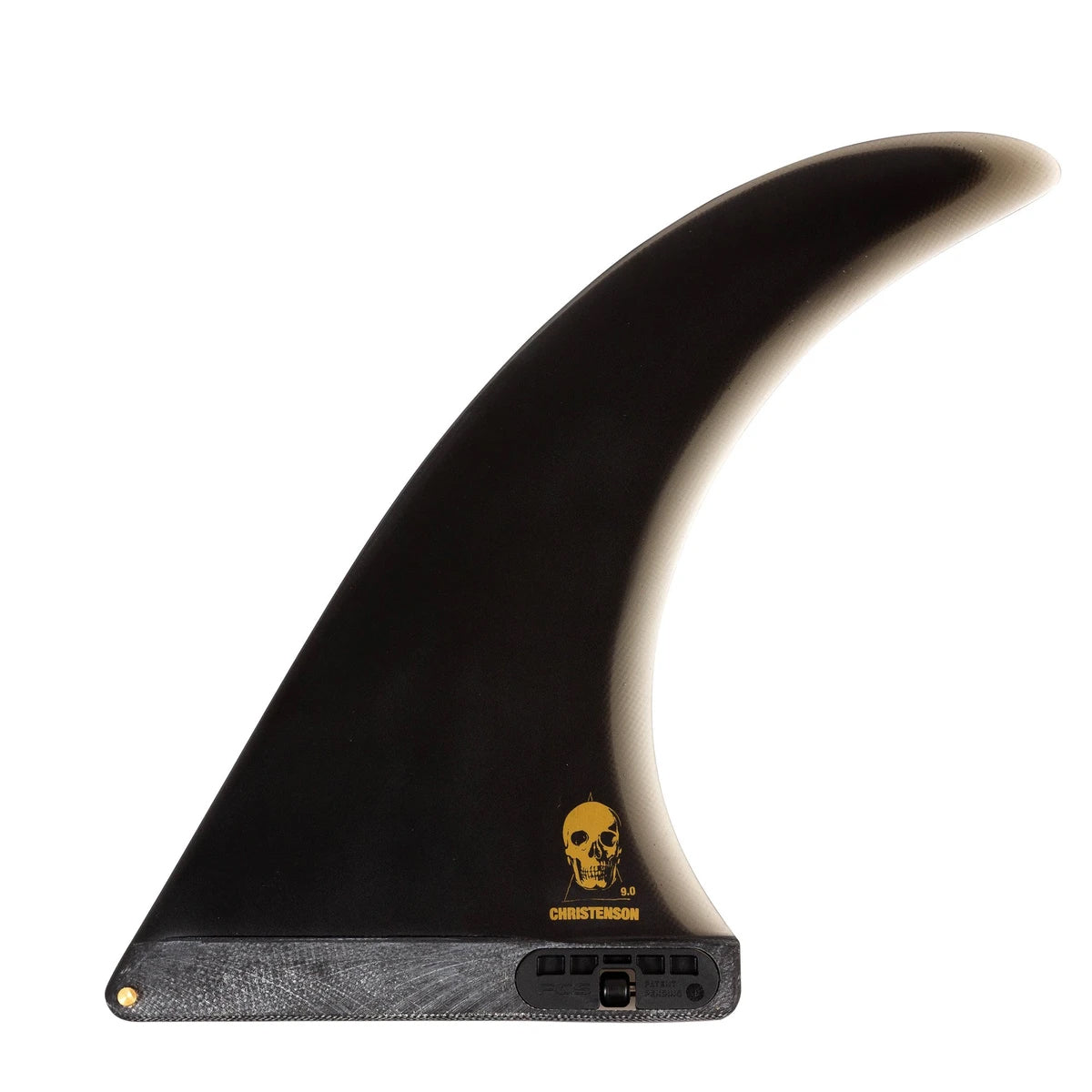 FCS 2 Christenson PG Longboard Fin Black 8in