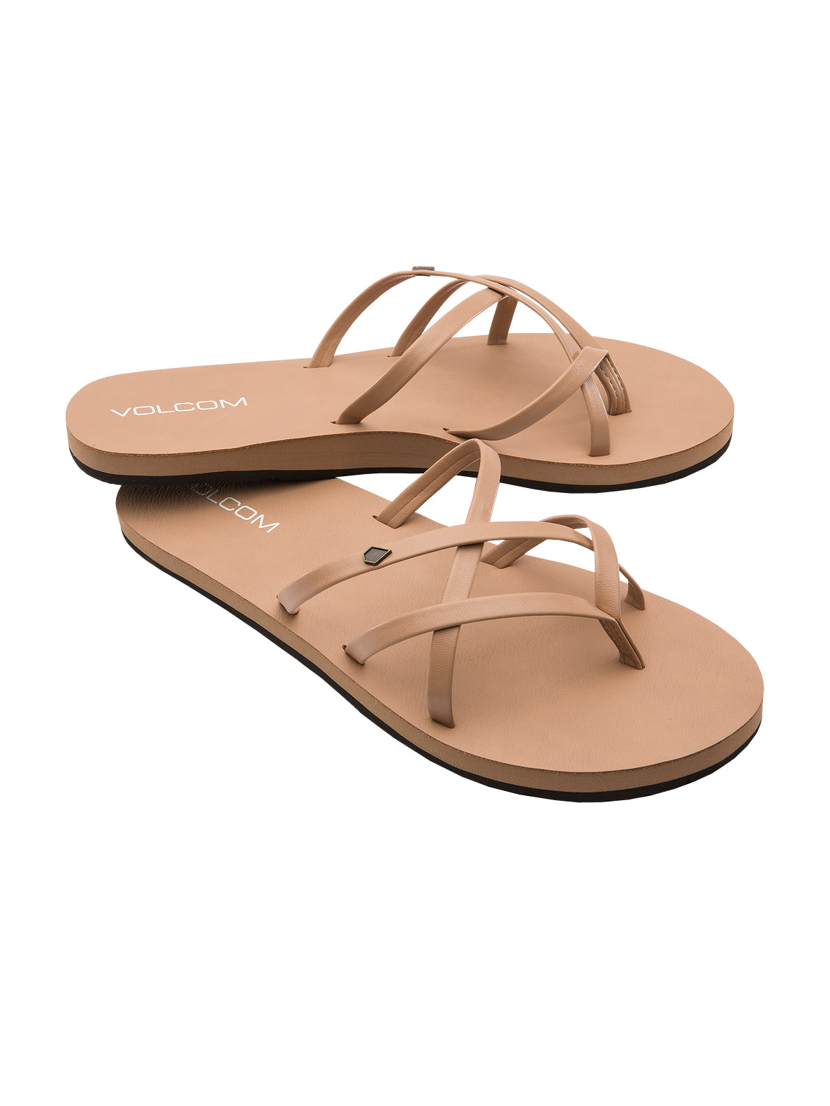 Volcom New School 2 Womens Sandal NAT-Natural 9