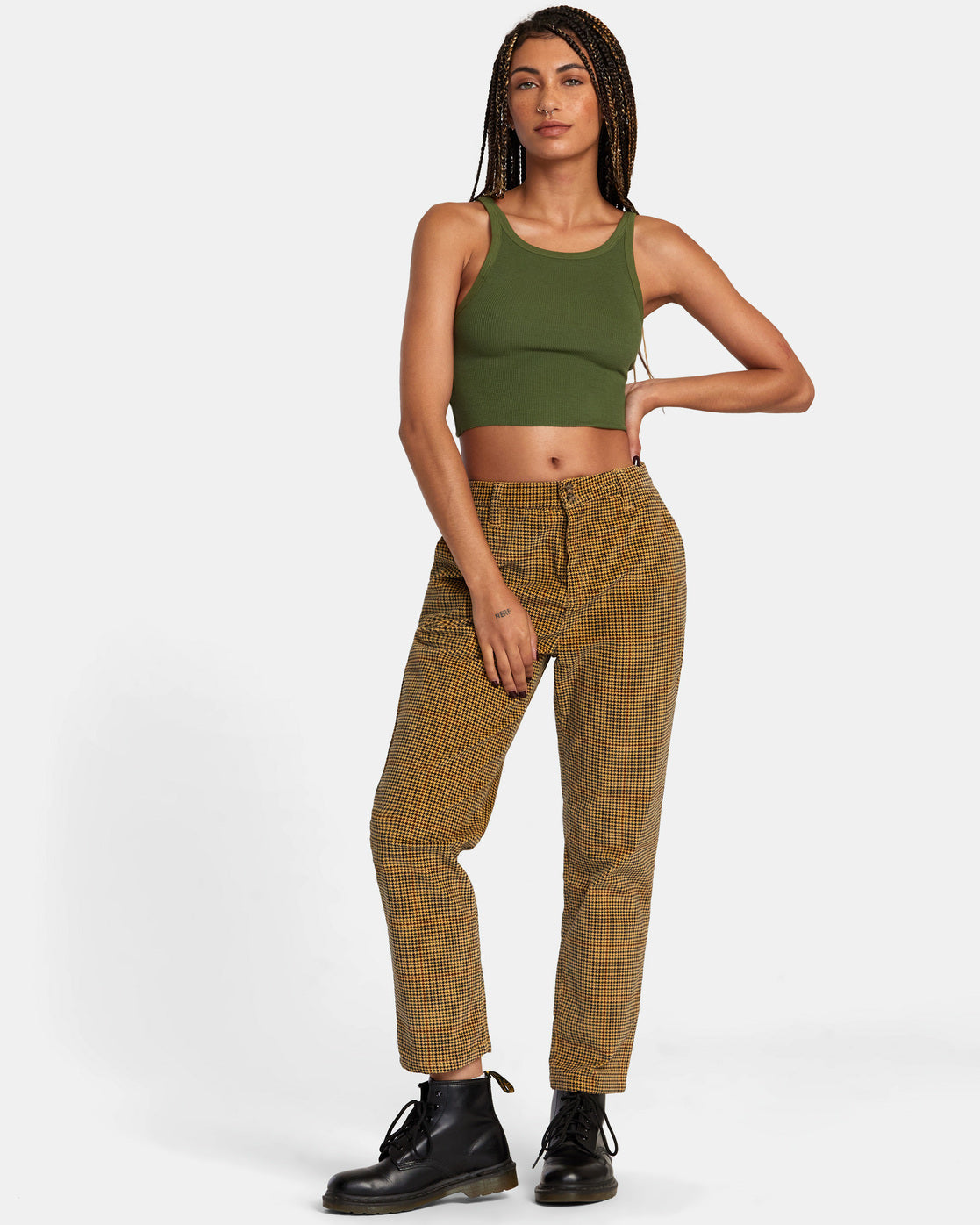 RVCA Slide Tank Top GQQ0 L