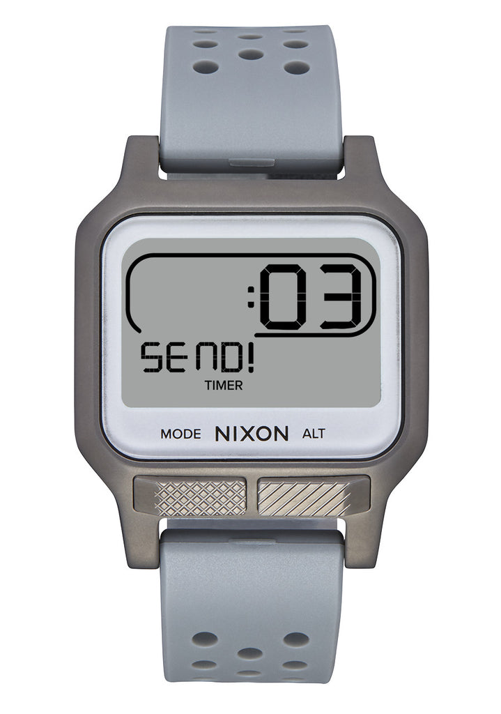 Nixon The Heat Watch 5106-Gunmetal-Positive