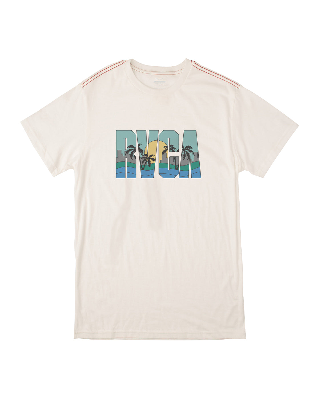 RVCA Gulf Coast Tee ANW-Antique White XL
