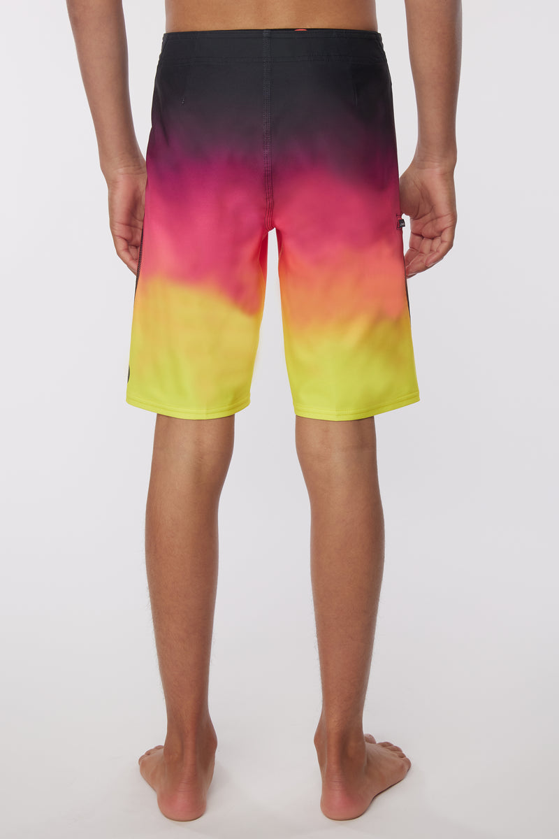 O'neill Boys Hyperfreak S-Seam Fade Boardshorts BLK 30