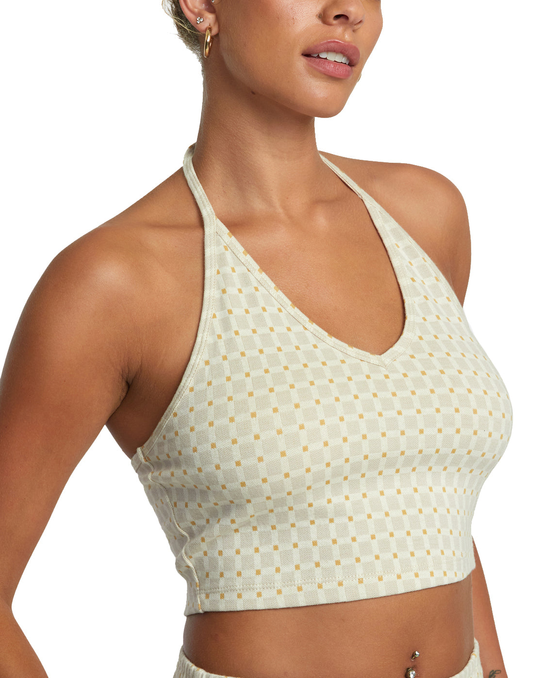 RVCA Sunrise Halter Top CLO L