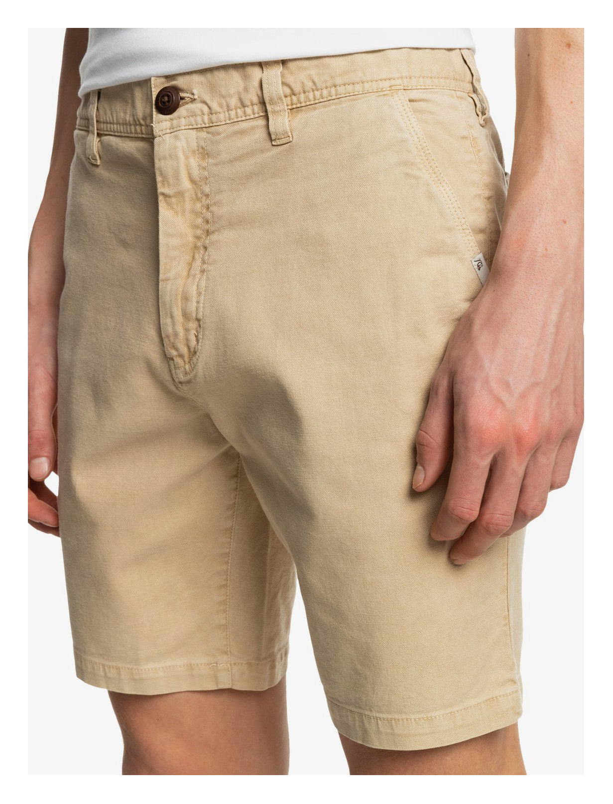 Quiksilver Washed Twill Natural Dye 19" Chino Short CKK0 31