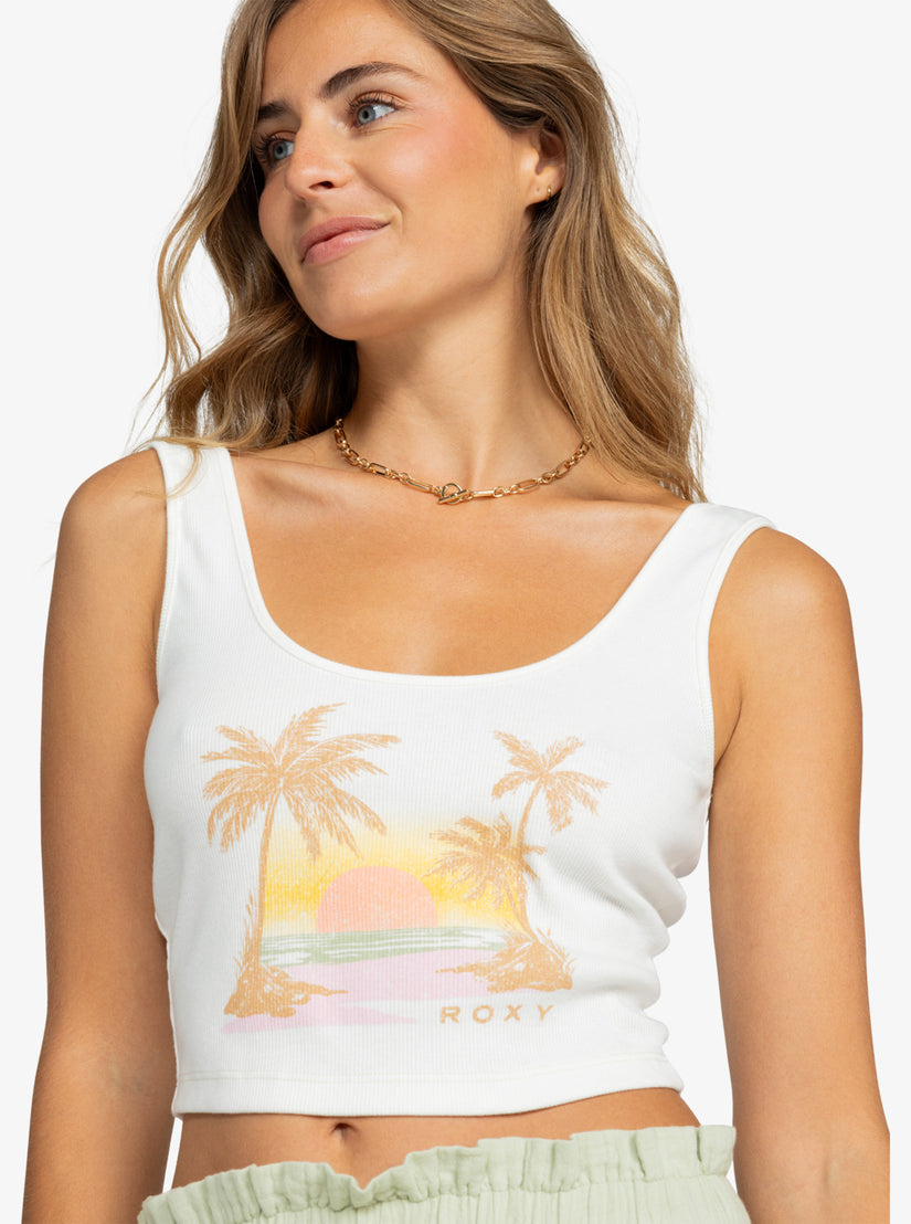 Roxy Sunset Beach Dive In Tank WBK0 L