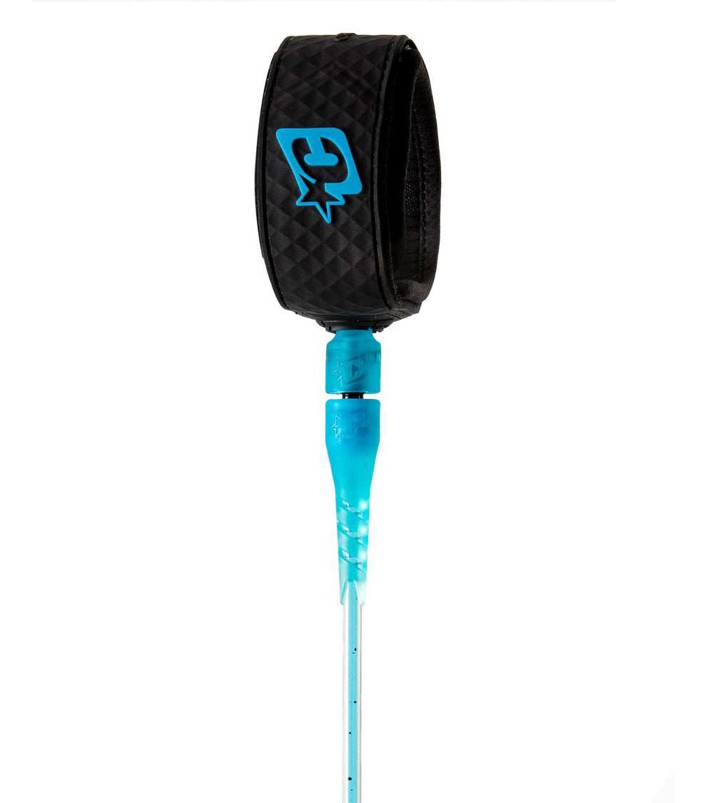Creatures of Leisure Reliance Comp Leash Cyan Speckle-Black 6ft0in