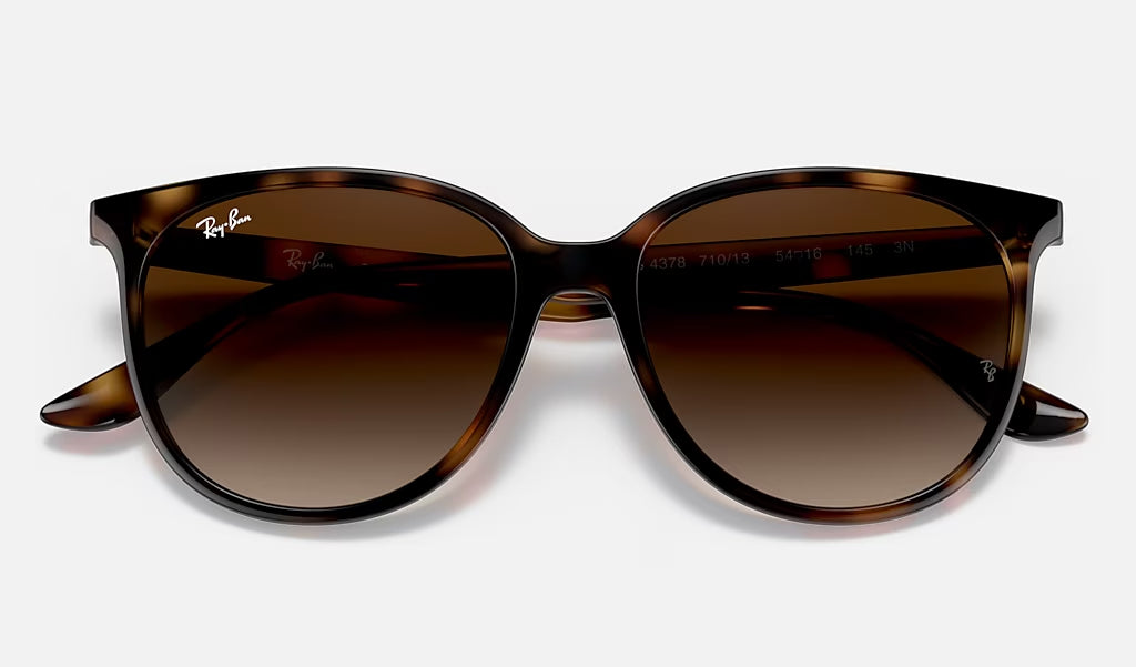 Ray Ban 0RB4378 Sunglasses Havana GradientBrown