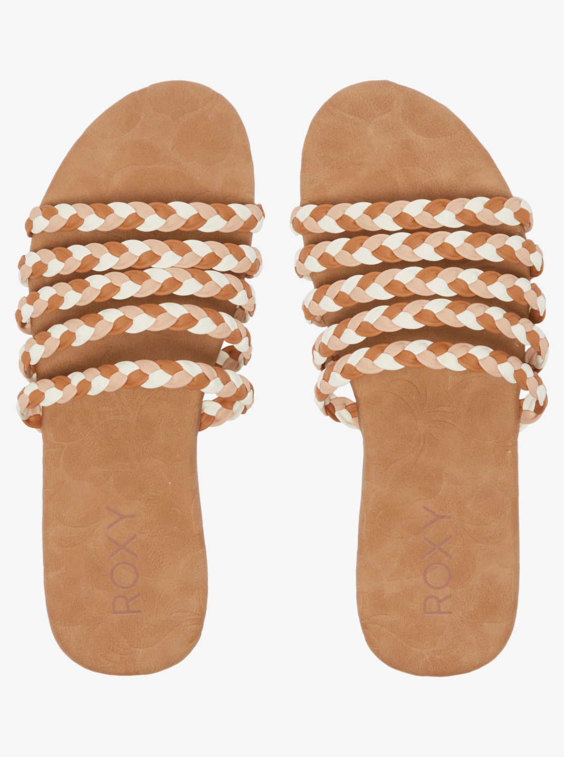Roxy Olina Womens Sandal BTN-Brown-Tan 10