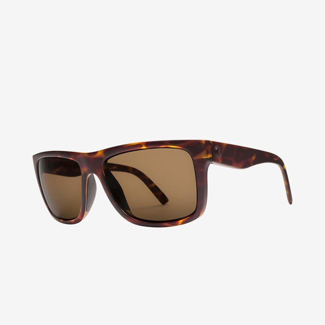 Electric Swingarm Sport Sunglasses Matte Tort Ohm Bronze Square