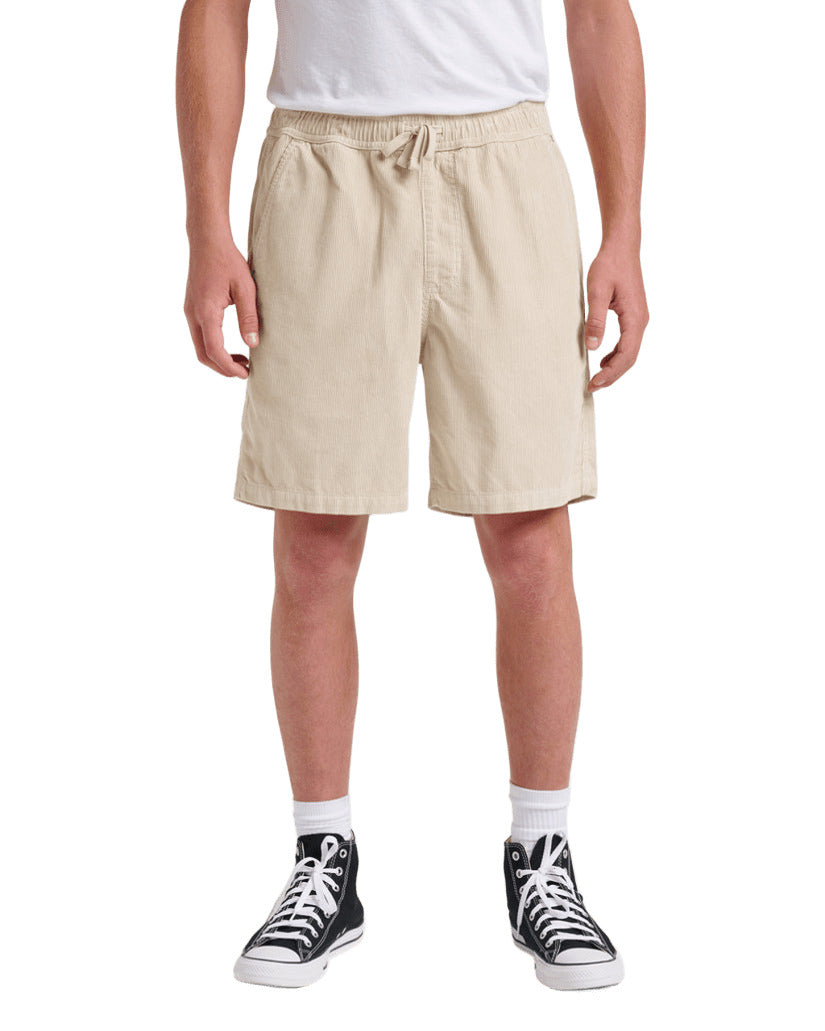 QUIKSILVER TAXER WS CORD FOG GRAY M