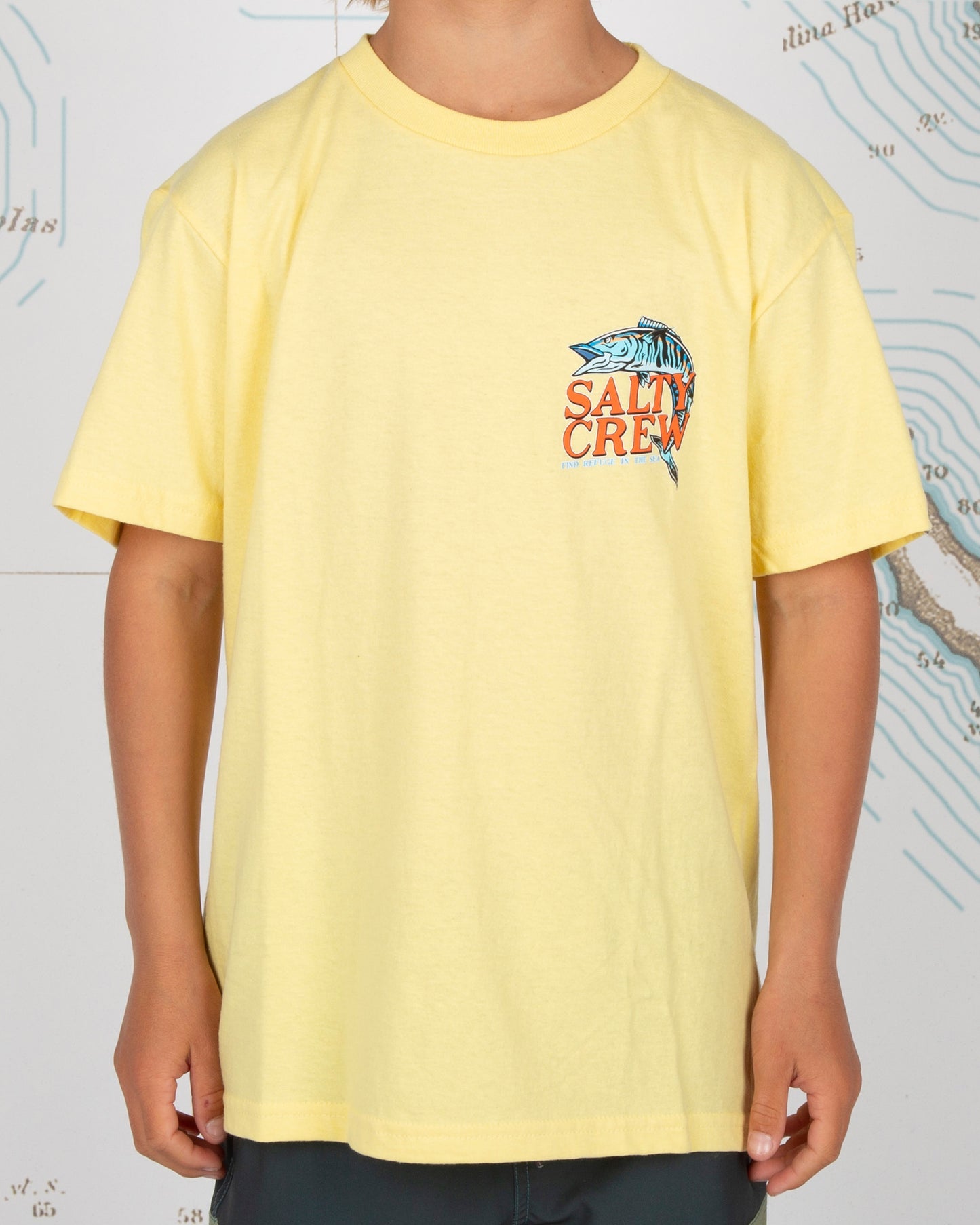 Salty Crew Oh No Boys Tee Banana XL