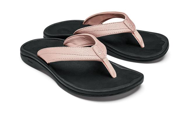 Olukai Ohana Womens Sandal 3P40-Petal Pink-Black 5