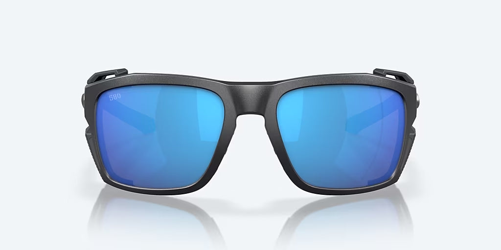 Costa Del Mar King Tide 8 Polarized Sunglasses BlackPearl BlueMirror