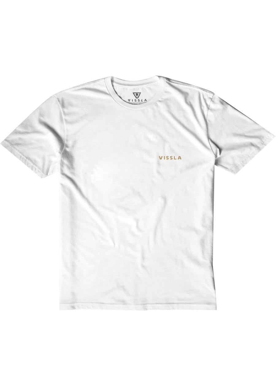 Vissla Hideaway Boys Tee WHT L