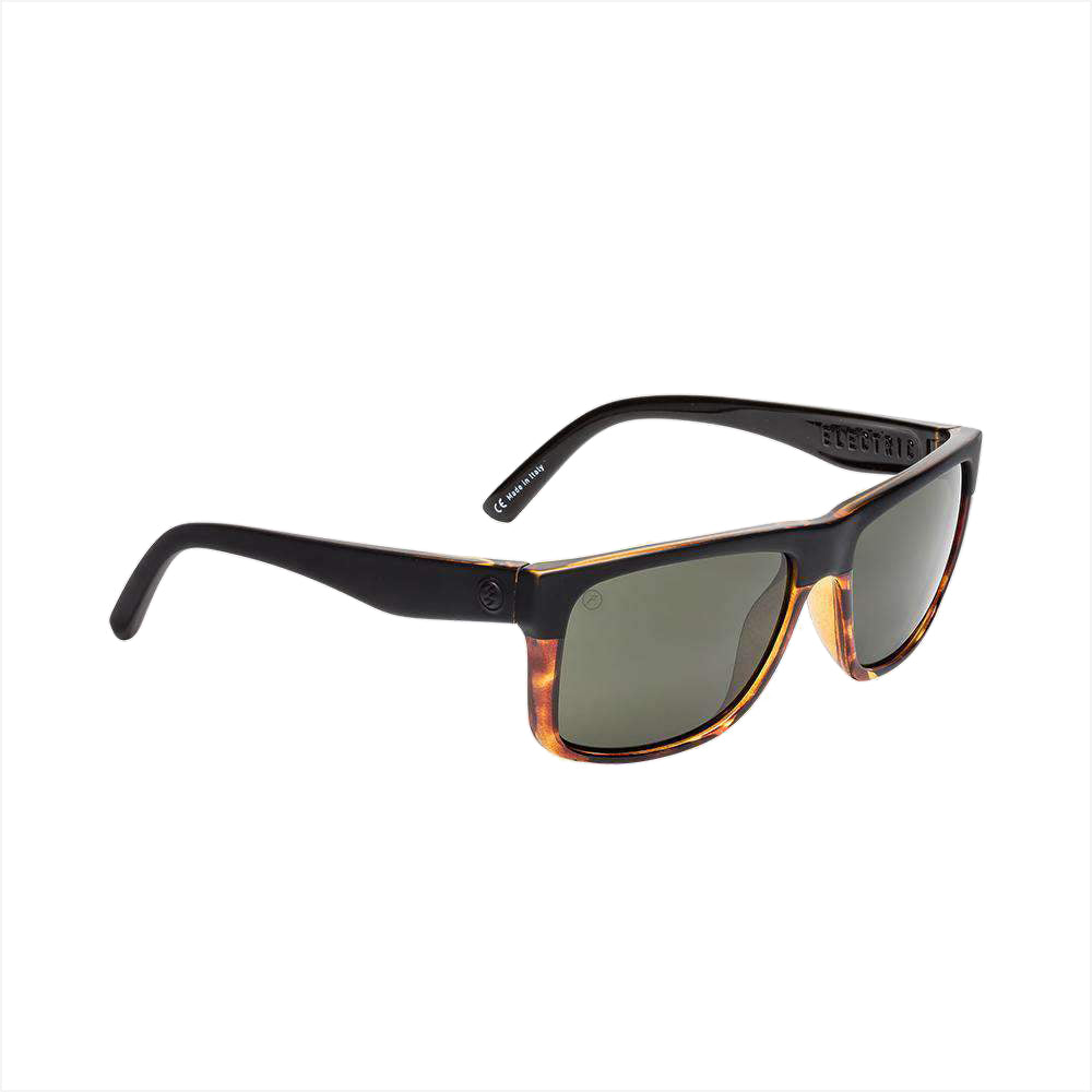 Electric Swingarm Polarized Sunglasses Darkside Tort Ohm-Grey Square