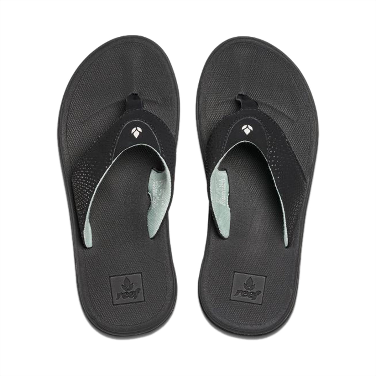 Reef Rover Womens Sandal Black-Mint 6