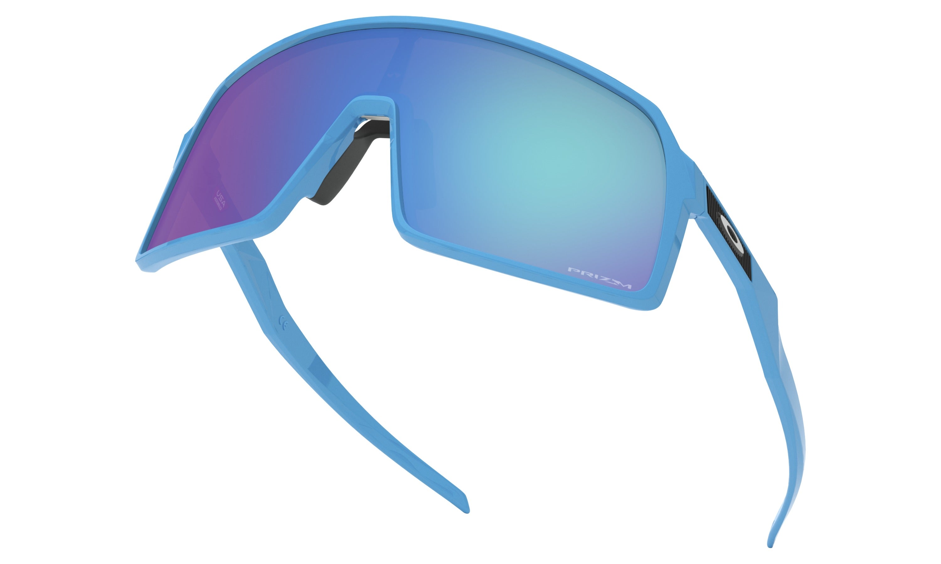 Oakley Sutro Sunglasses Sky Prizm Sapphire Oversized
