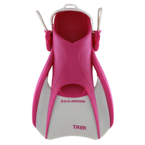 US Divers Admiral Snorkeling Set Berry-LtGrey L