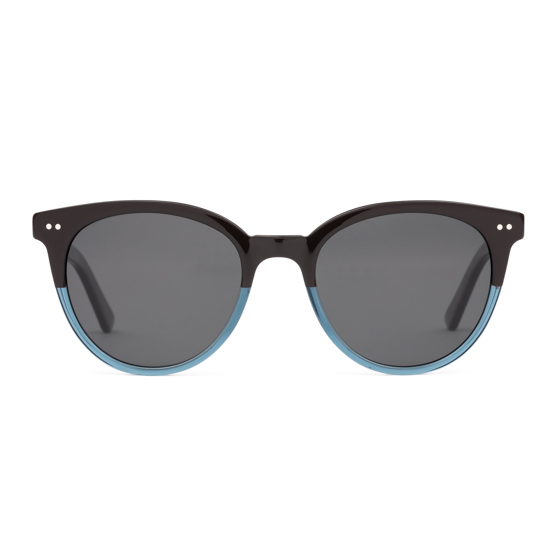 Otis Jazmine Polarized Sunglasses EcoTealBark SmokeyBluePolar