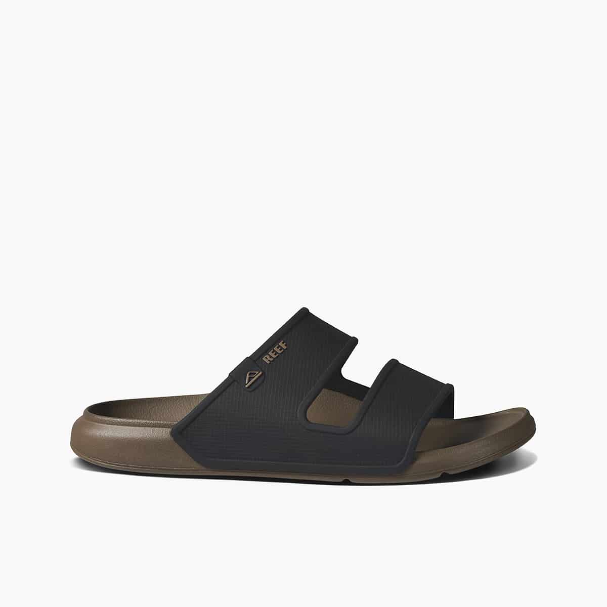 Reef Oasis Double Up Mens Sandal Fossil-Black 10