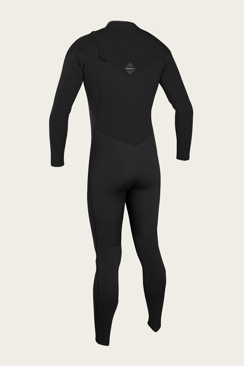 O Neill Hyperfreak 4/3mm Comp Zipless Fullsuit A00-Black-Black XL