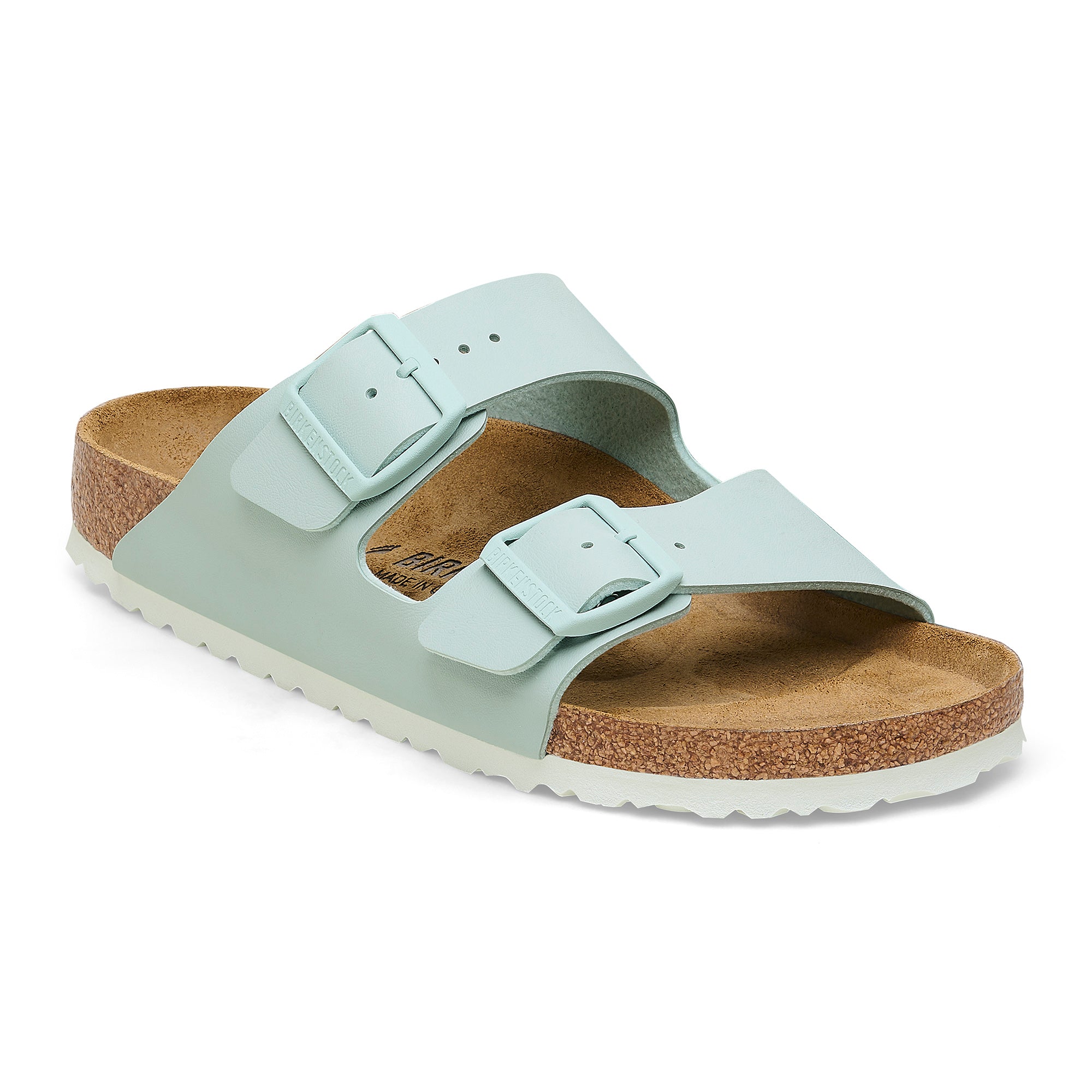 Birkenstock Arizona Womens Sandal Birko-Flor-Surf Green 5