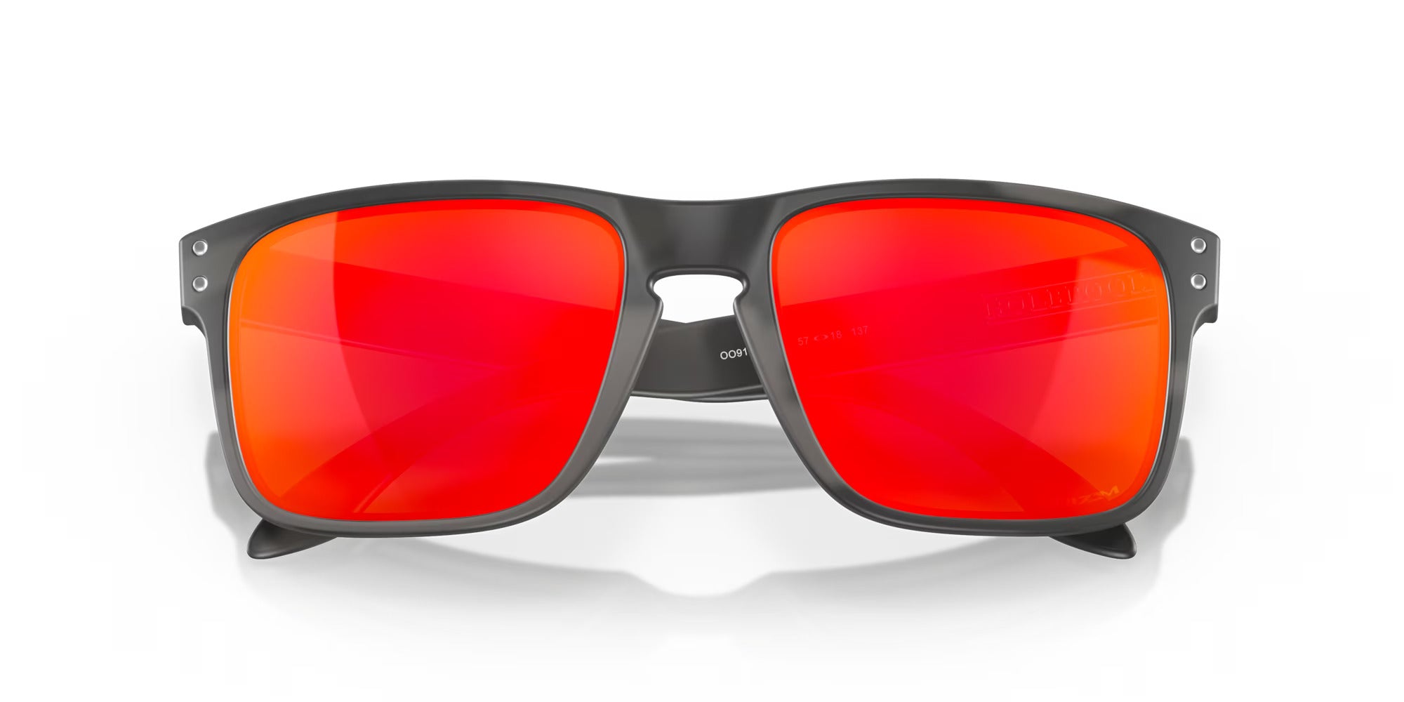Oakley Holbrook Sunglasses BlackCamo PrizmRuby Square