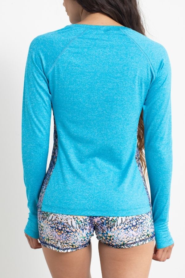 Reel Skipper Vented Performance Top Caribbean XL