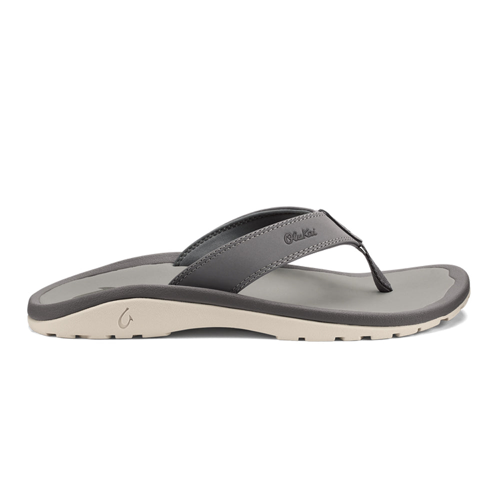 Olukai Ohana Mens Sandal SJSJ-Graphite-Graphite 10