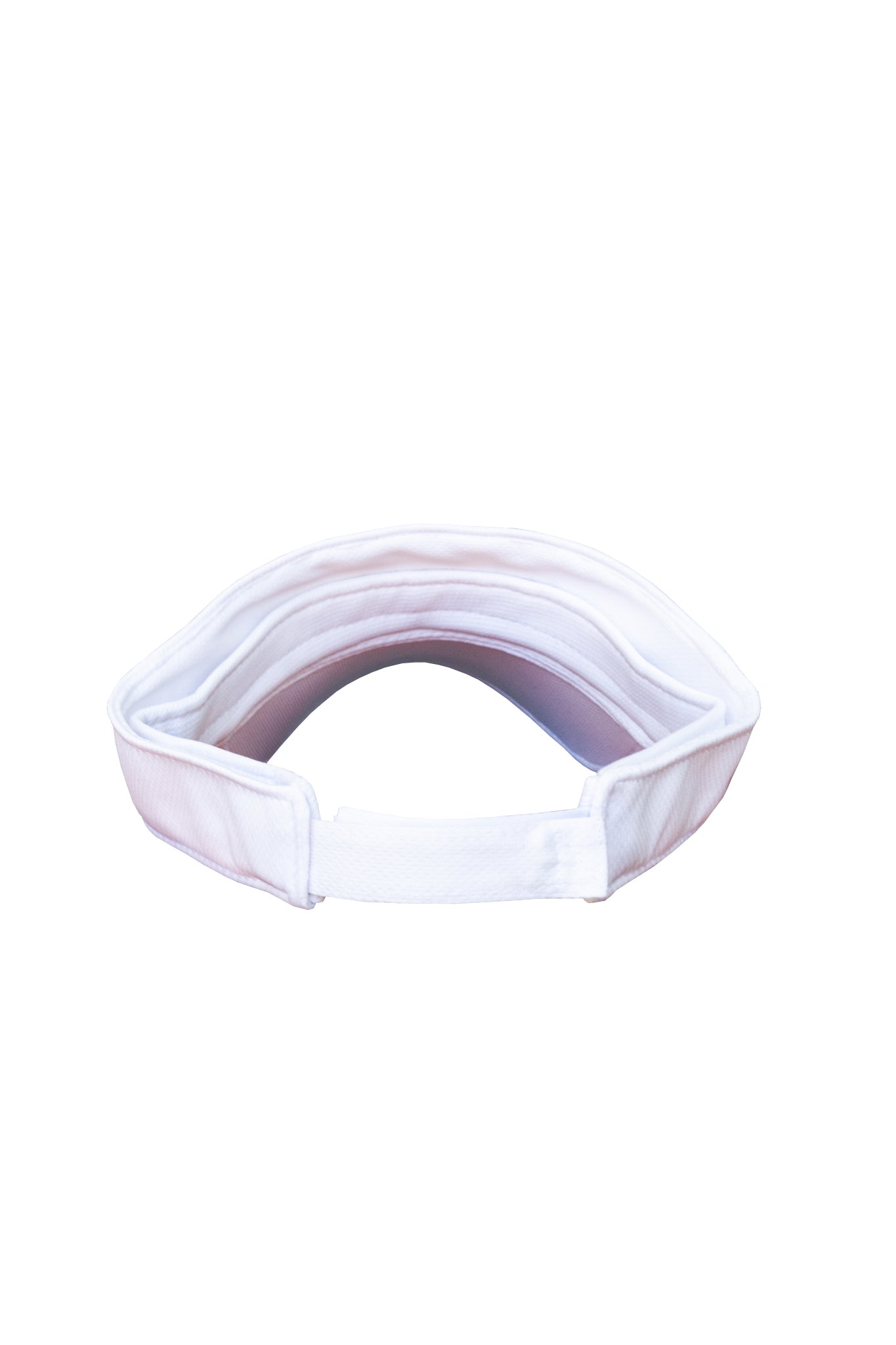 Island Water Sports Classic Script Visor White OS