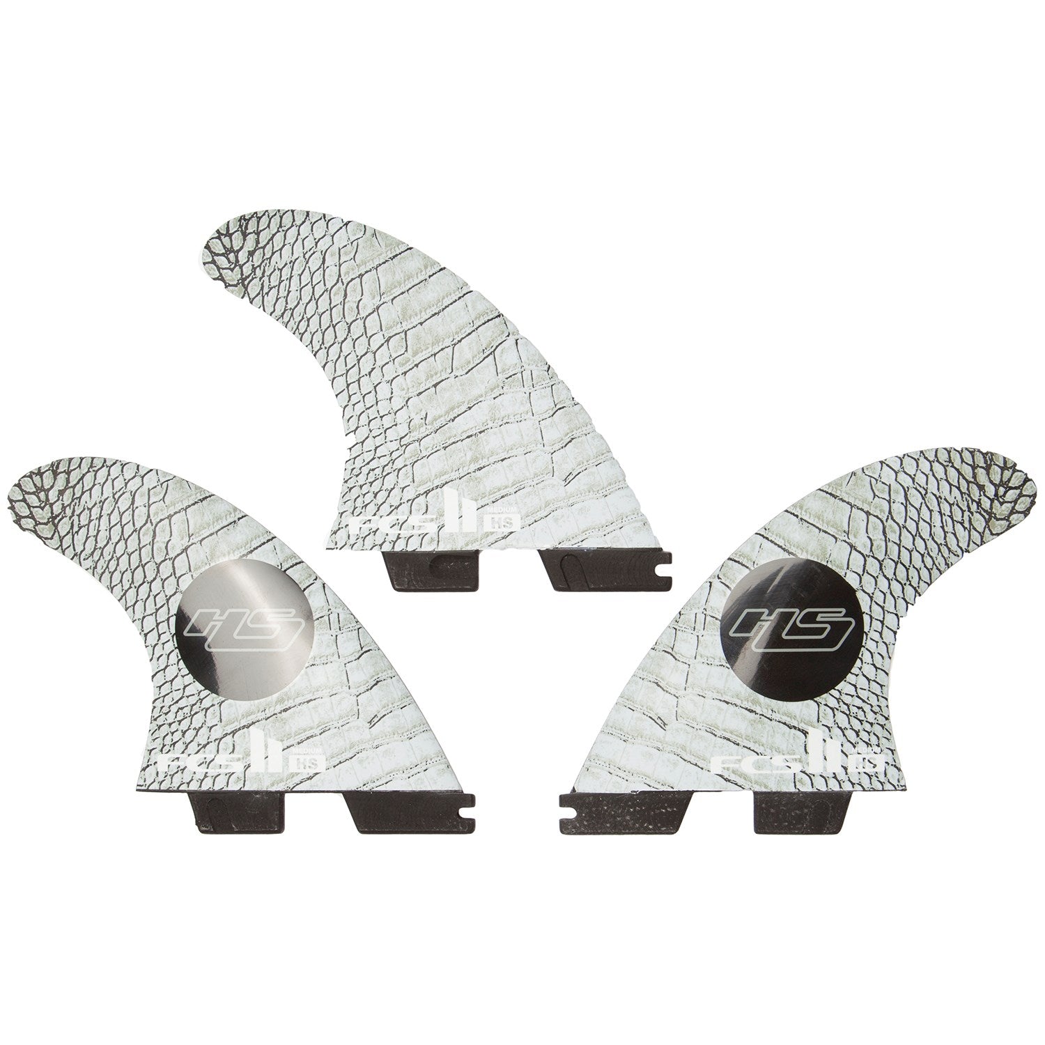 FCS 2 HS PC Carbon Tri-Fin Set M