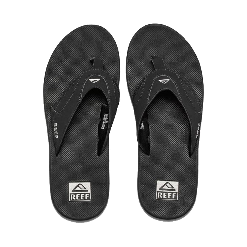 Reef Fanning Mens Sandal Black-Silver 13