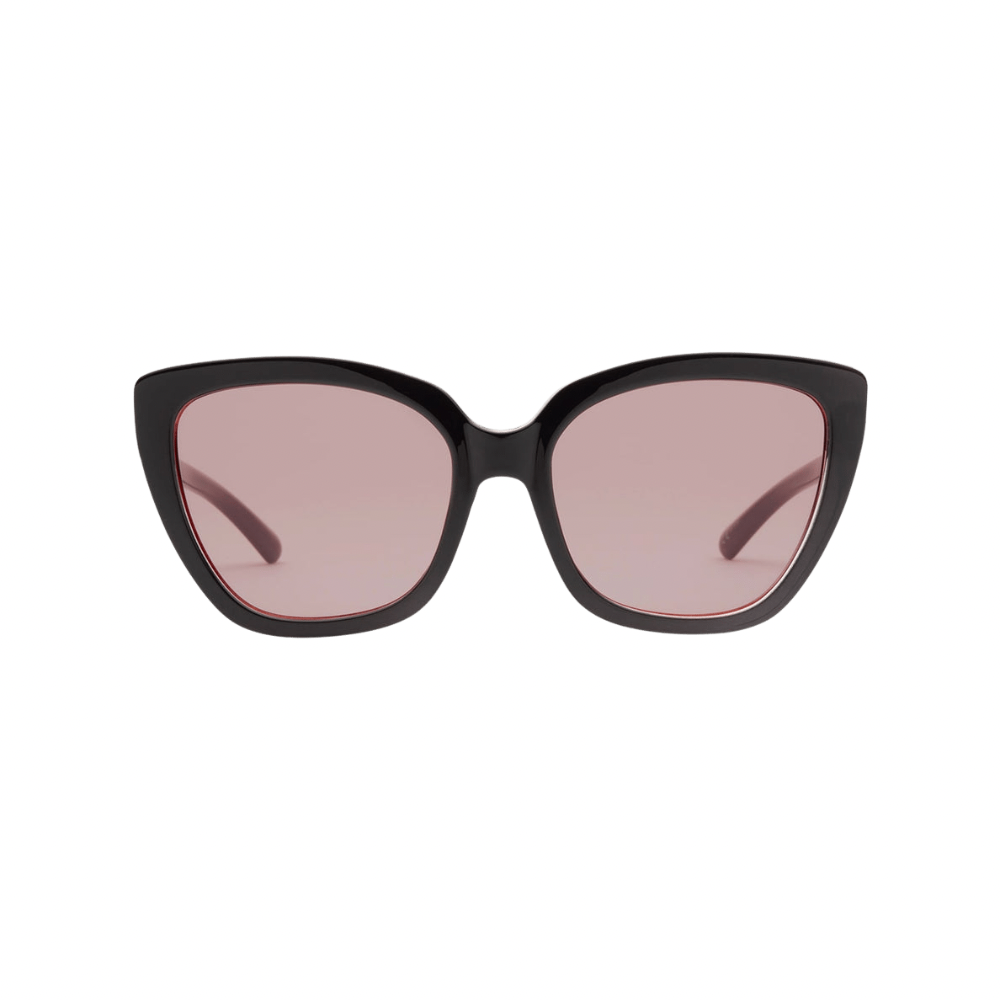 Volcom Milli Polarized Sunglasses GlossBlack Light Rose