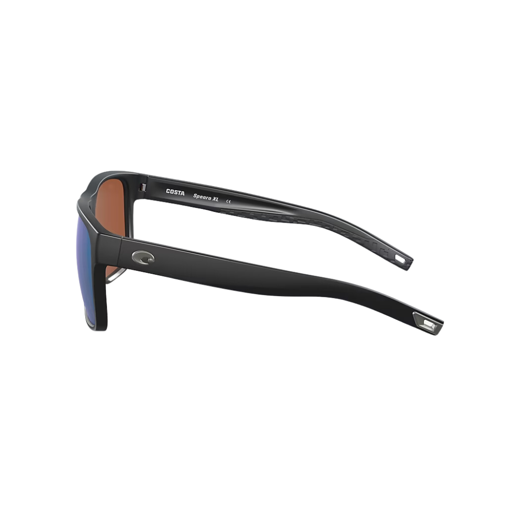 Costa Del Mar Spearo XL Sunglasses MatteBlack GreenMirror 580G