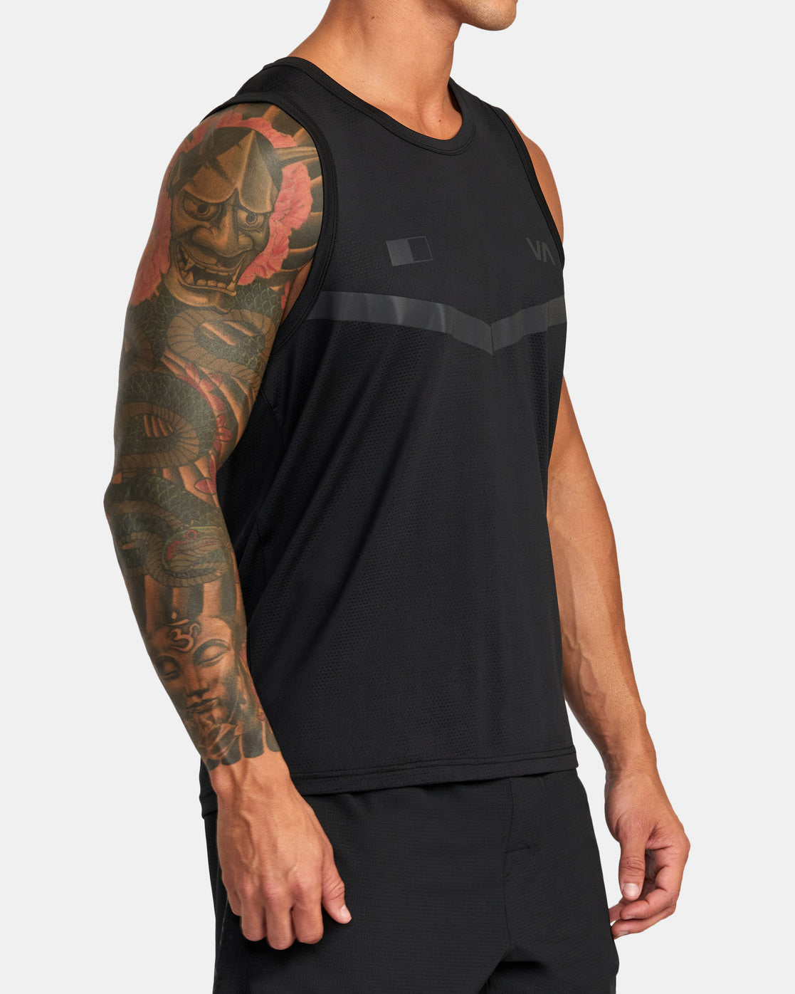 RVCA Runner Tank BLK S