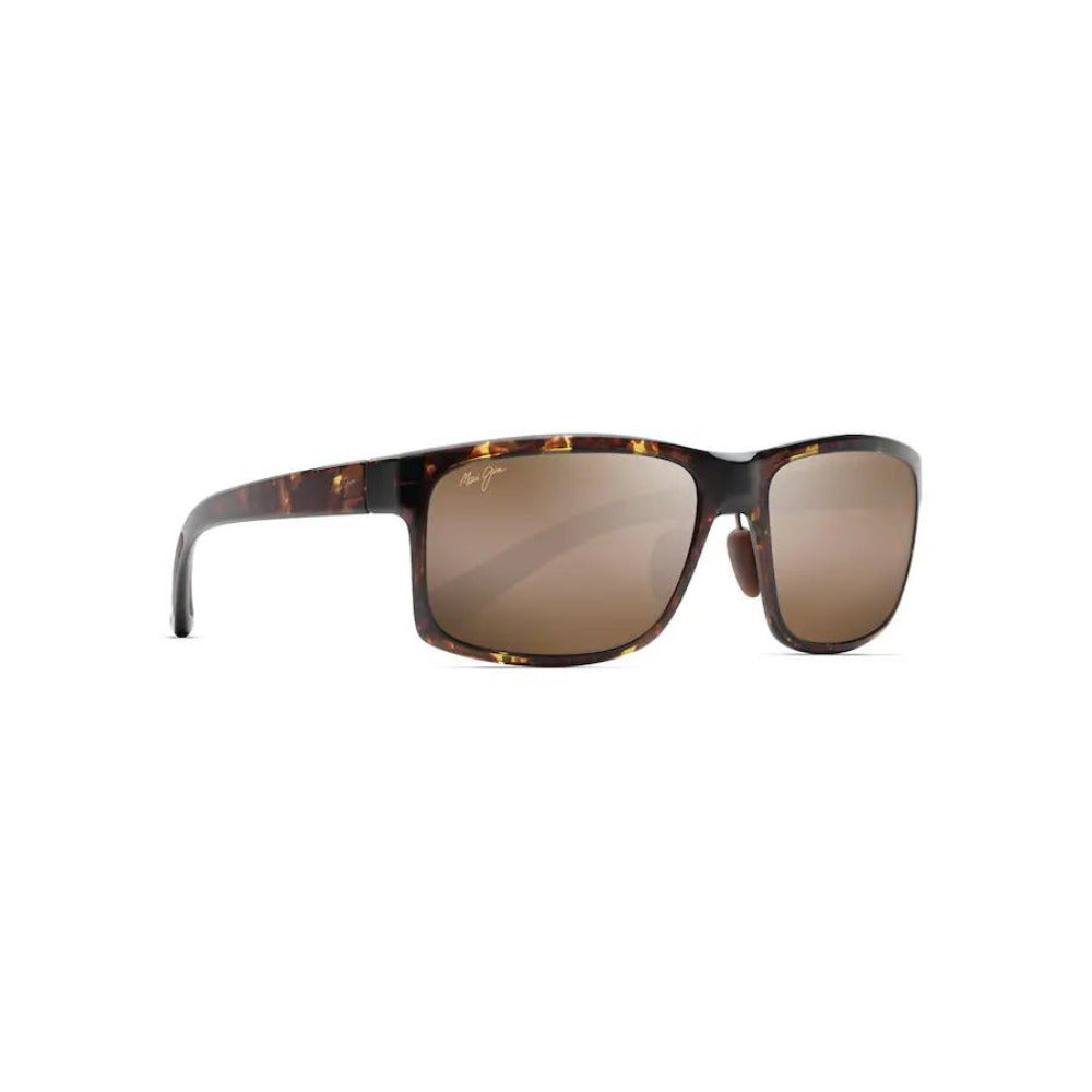 Maui Jim Pokowai Polarized Sunglasses ShinnyTortoise Bronze Square