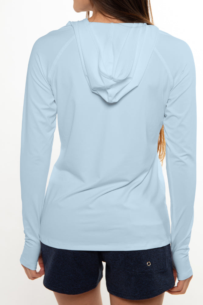 Reel Skipper Classic Performance Hood Aqua M