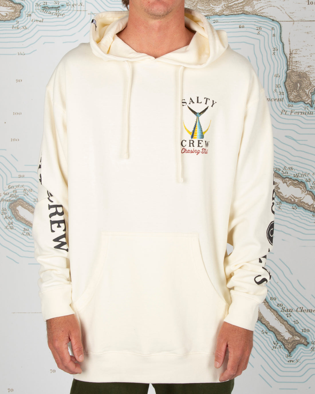 Salty Crew Tailed Hood Fleece Ivory XXL