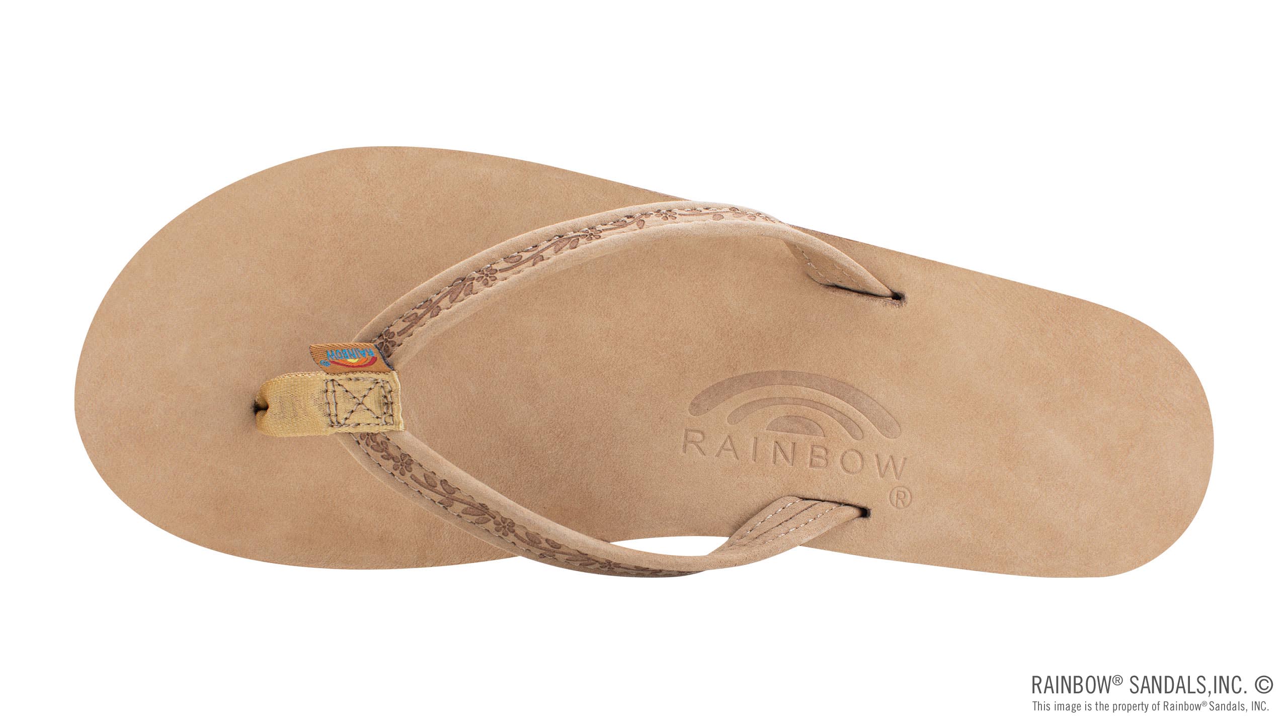 Rainbow Las Flores Womens Sandal Sierra Brown 11