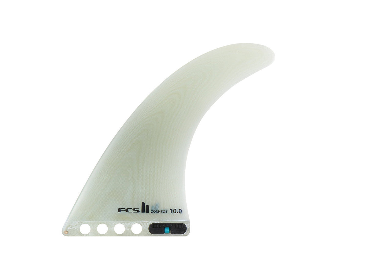 FCS 2 Connect PG Longboard Fin Clear 10in