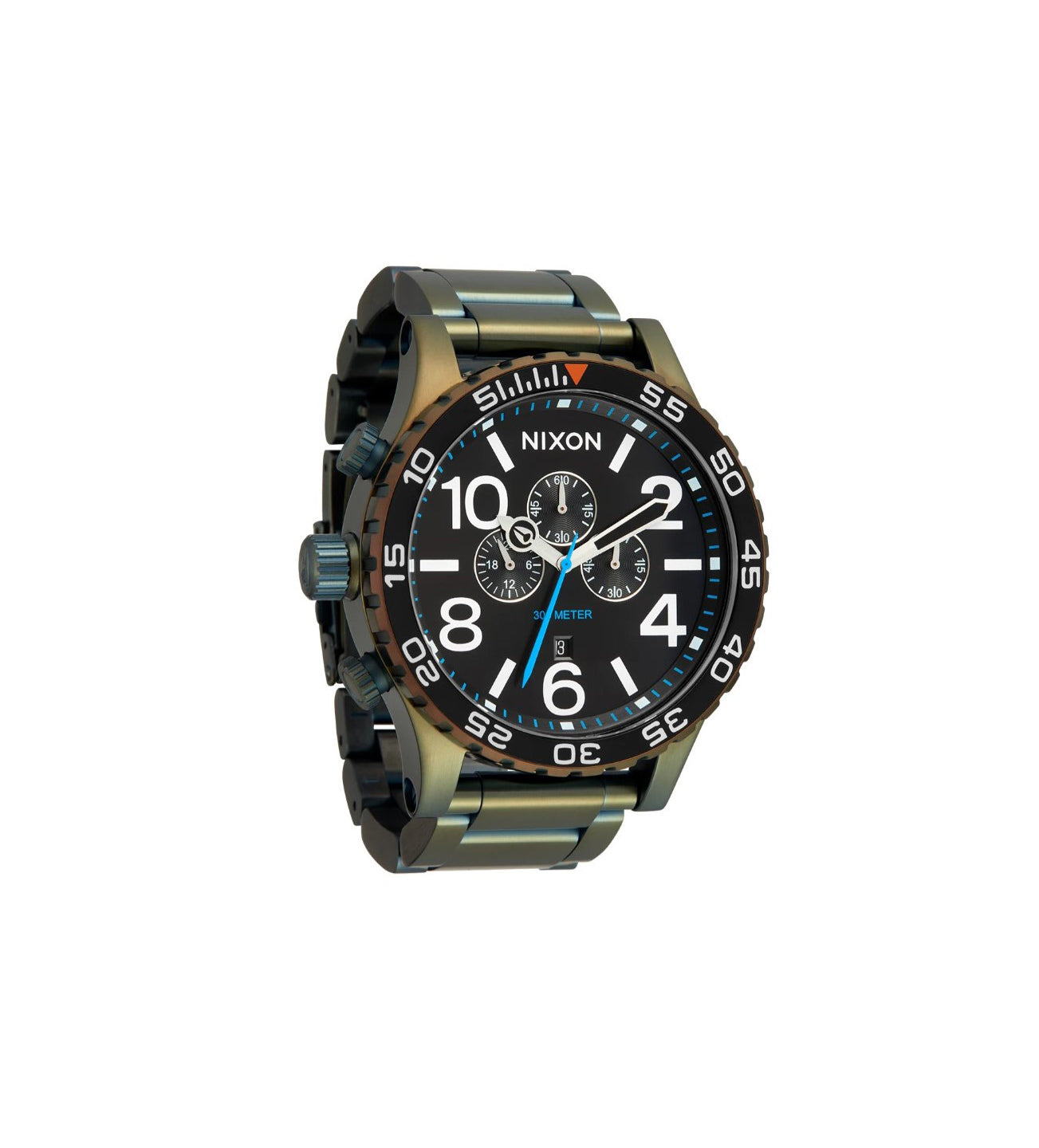 Nixon The 51-30 Chrono V1 Watch 5092-Black Sunray-Surplus