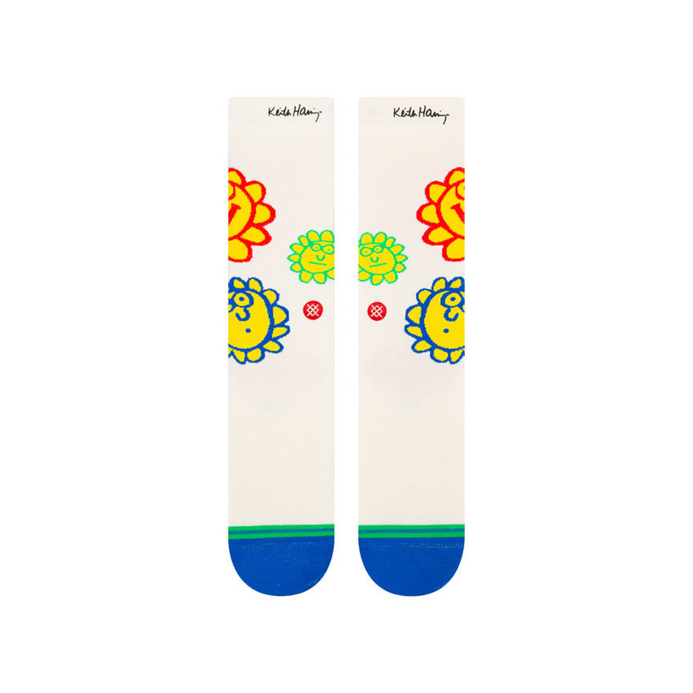 Stance Happy Fields Crew Socks OFW L