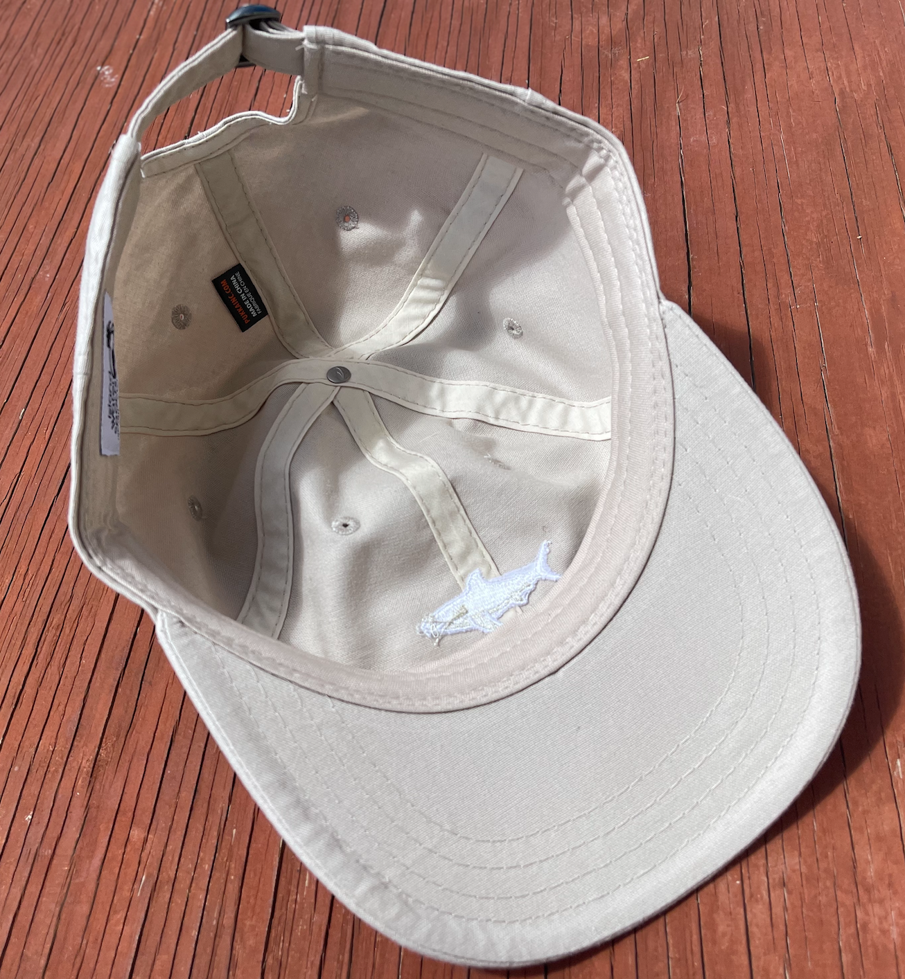 Island Water Sports Low Profile Shark Hat Stone OS