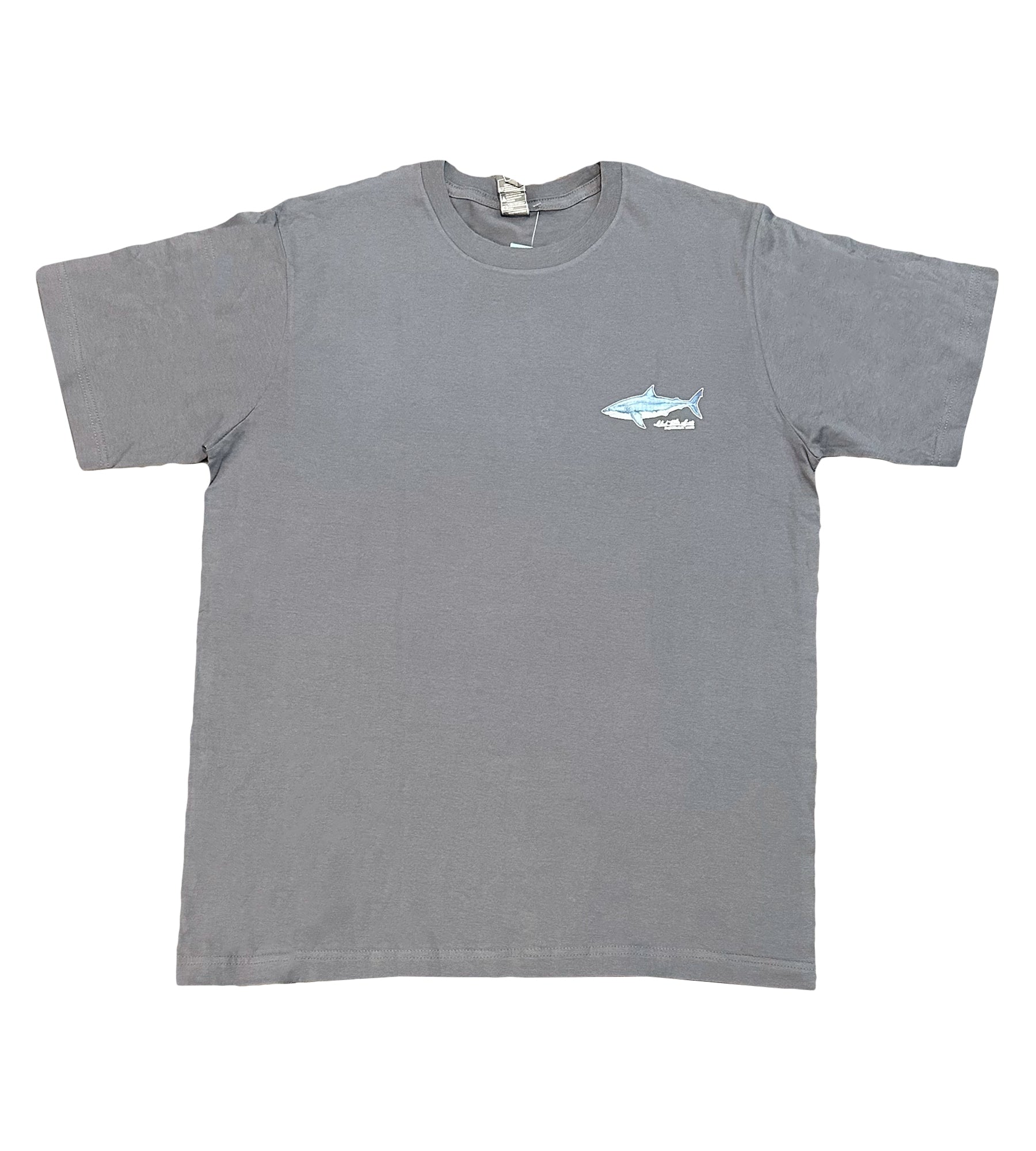Island Water Sports Watercolor Shark S/S Tee Grey XXXL